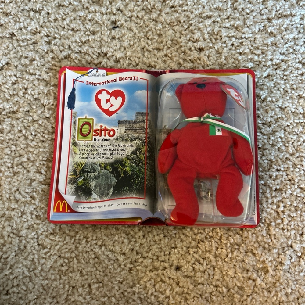 Ty beanie baby Osito the Bear (McDonald’s)